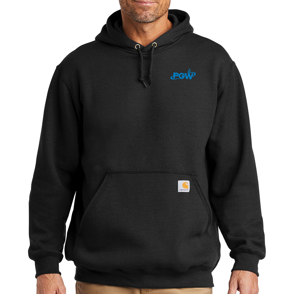 Black-Carhartt-Men's-Midweight-Hooded-Sweatshirt
