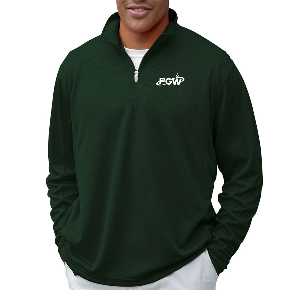 Green-Men's-Micro-Mesh-Performance-1-4-Zip