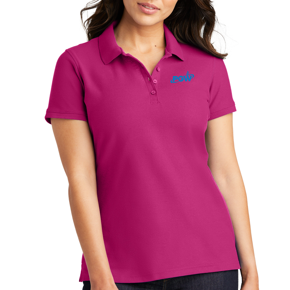 Pink-Azalea-Ladies-Core-Pique-Polo