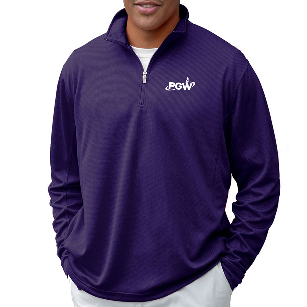 Purple-Men's-Micro-Mesh-Performance-1-4-Zip