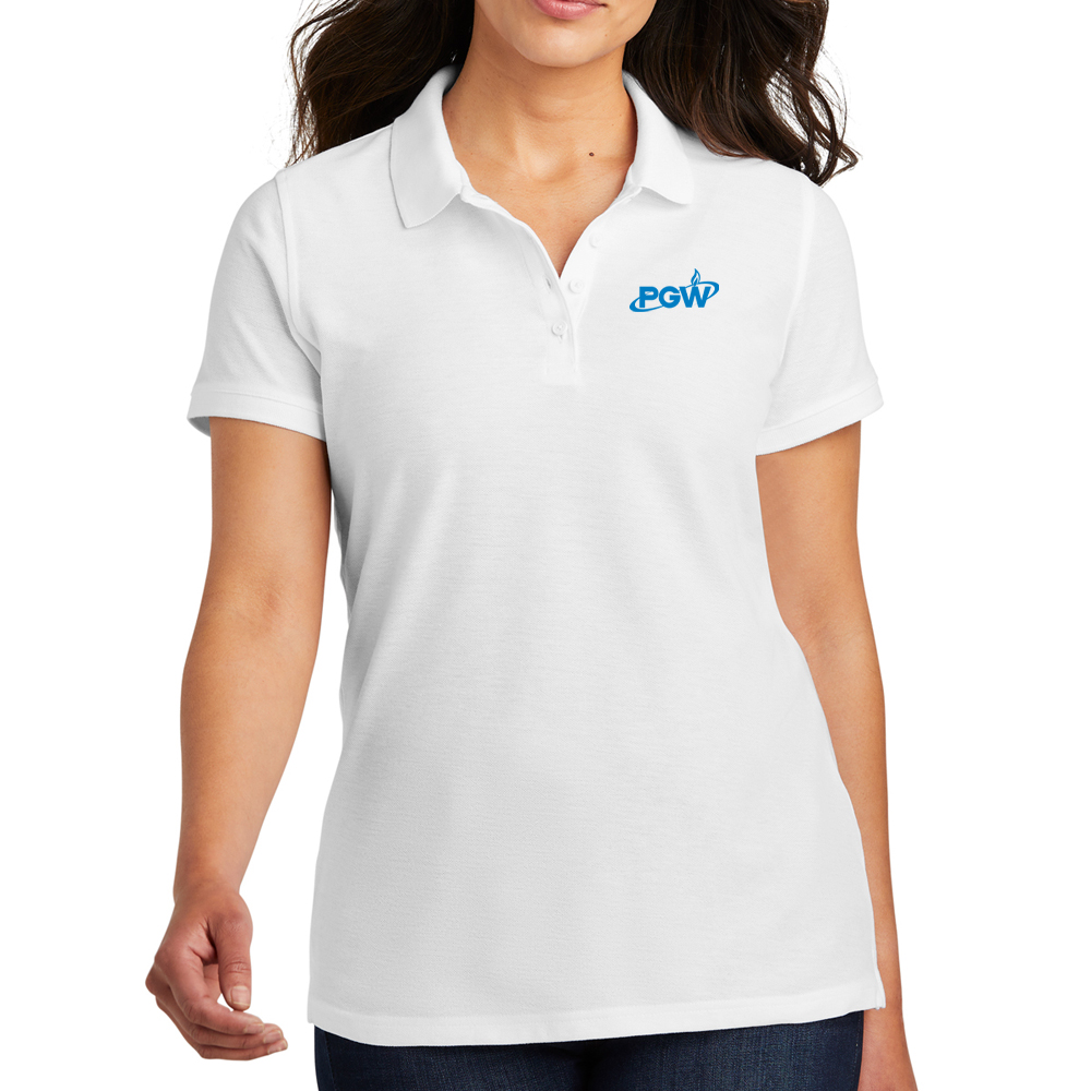 White-Ladies-Core-Pique-Polo