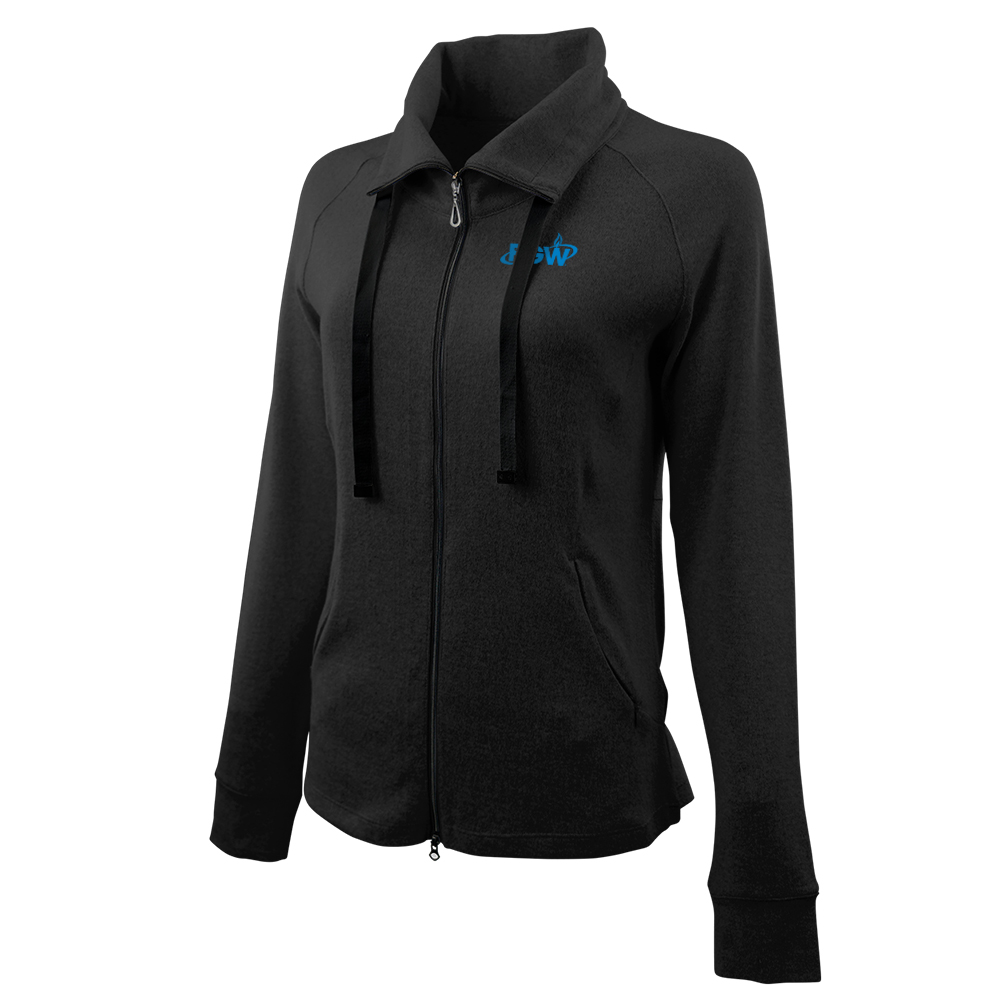 Black-1Greg-Norman-Ladies'-Mock-Neck-Full-Zip-Jacket