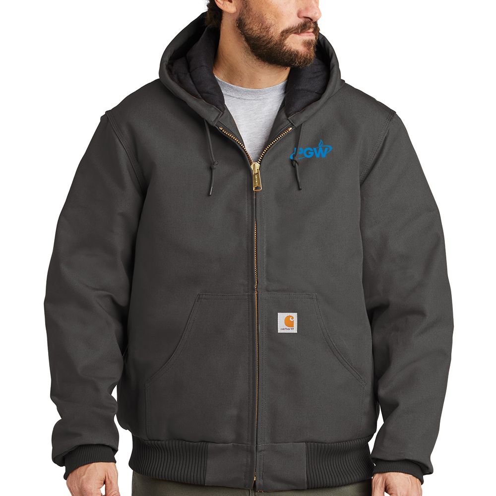 Alternative view of Carhartt Quilted Flannel-Lined Duck Active Jacket