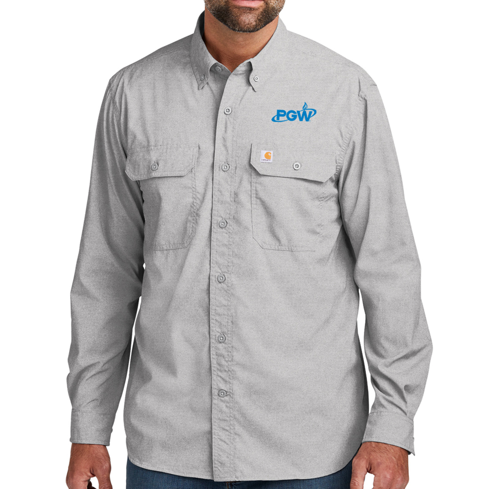Alternative view of Carhartt Force® Solid Long Sleeve Shirt