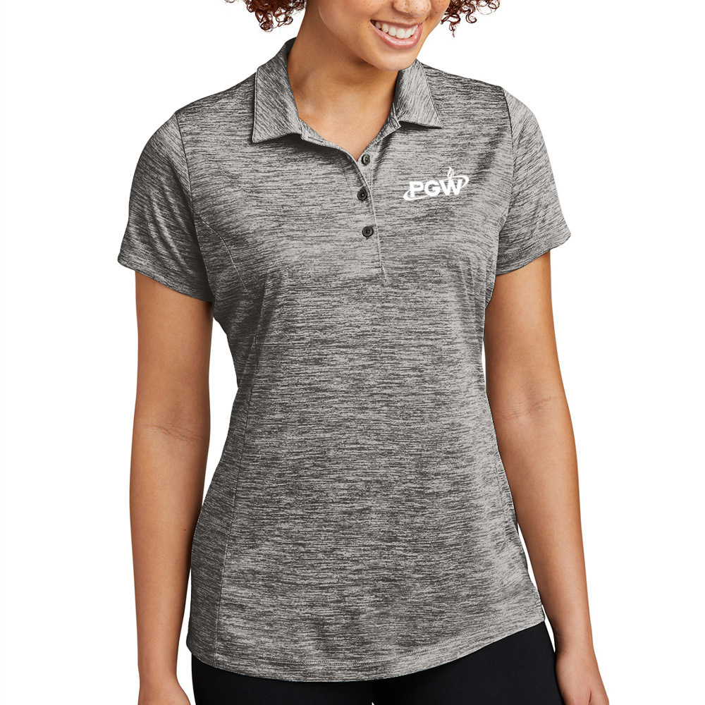 Ladies' Electric Heather Polo