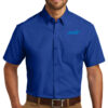 Men's Port Authority® Short Sleeve Carefree Poplin Shirt