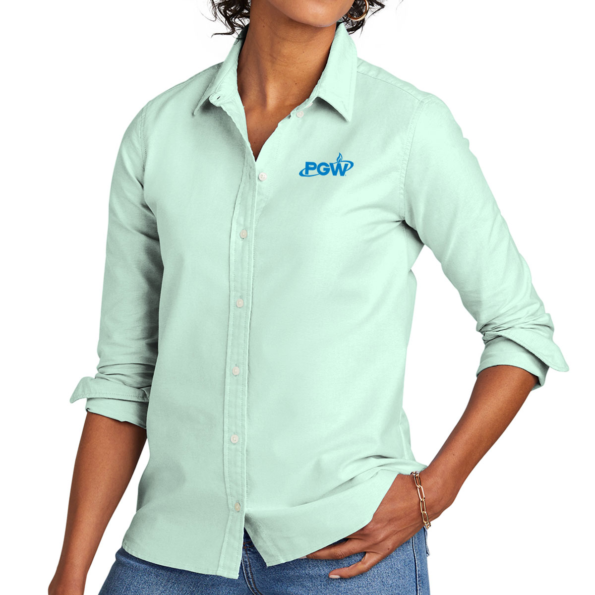 Brooks Brothers® Ladies' Casual Oxford Cloth Shirt - Image 2