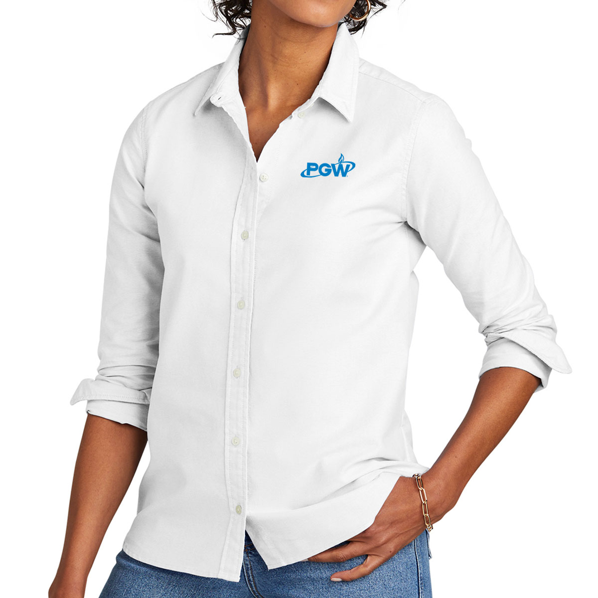 Brooks Brothers® Ladies' Casual Oxford Cloth Shirt - Image 4